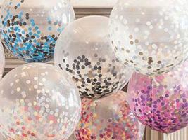 Ballons Confettis